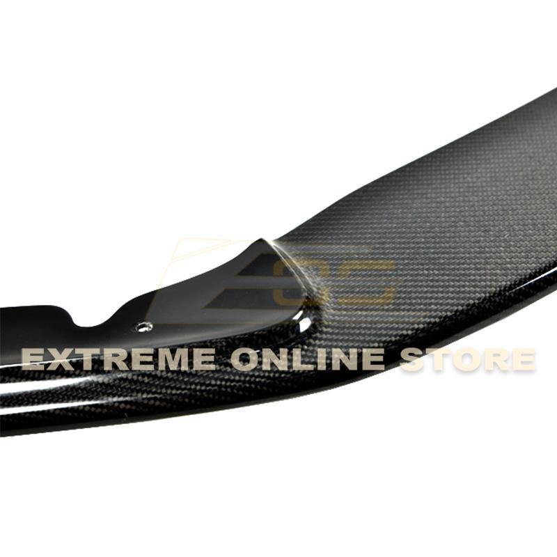 2013-14 Ford Focus ST Carbon Fiber / Primer Black Front Splitter Lip image 6