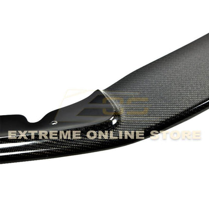 2013-14 Ford Focus ST Carbon Fiber / Primer Black Front Splitter Lip image 6