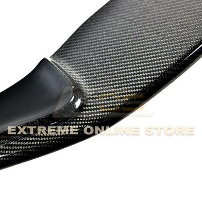 2013-14 Ford Focus ST Carbon Fiber / Primer Black Front Splitter Lip image 5