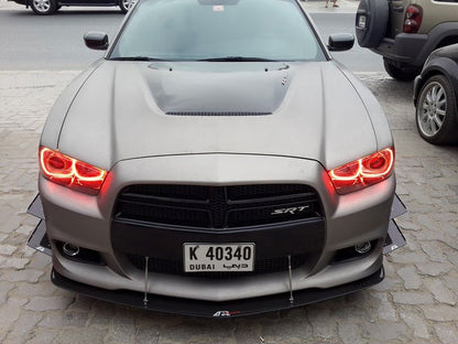 Carbon Fiber  Front Wind Splitter- 2011-2014 Dodge Charger SRT-8