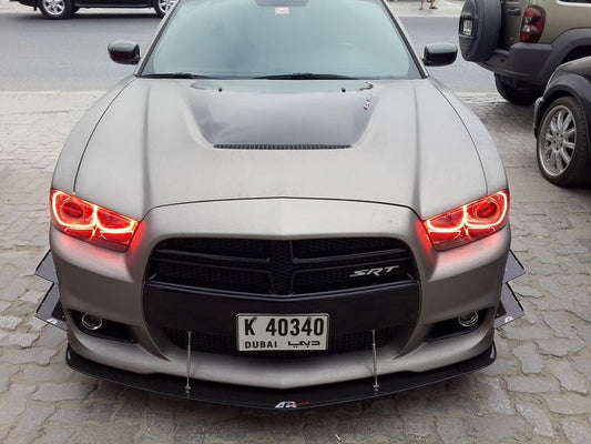 Carbon Fiber  Front Wind Splitter- 2011-2014 Dodge Charger SRT-8