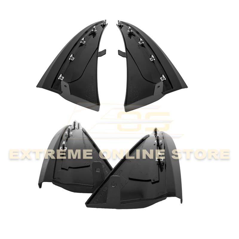 Corvette C7 Extended Front & Rear Splash Guards image 1