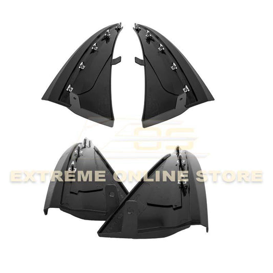 Corvette C7 Extended Front & Rear Splash Guards image 1