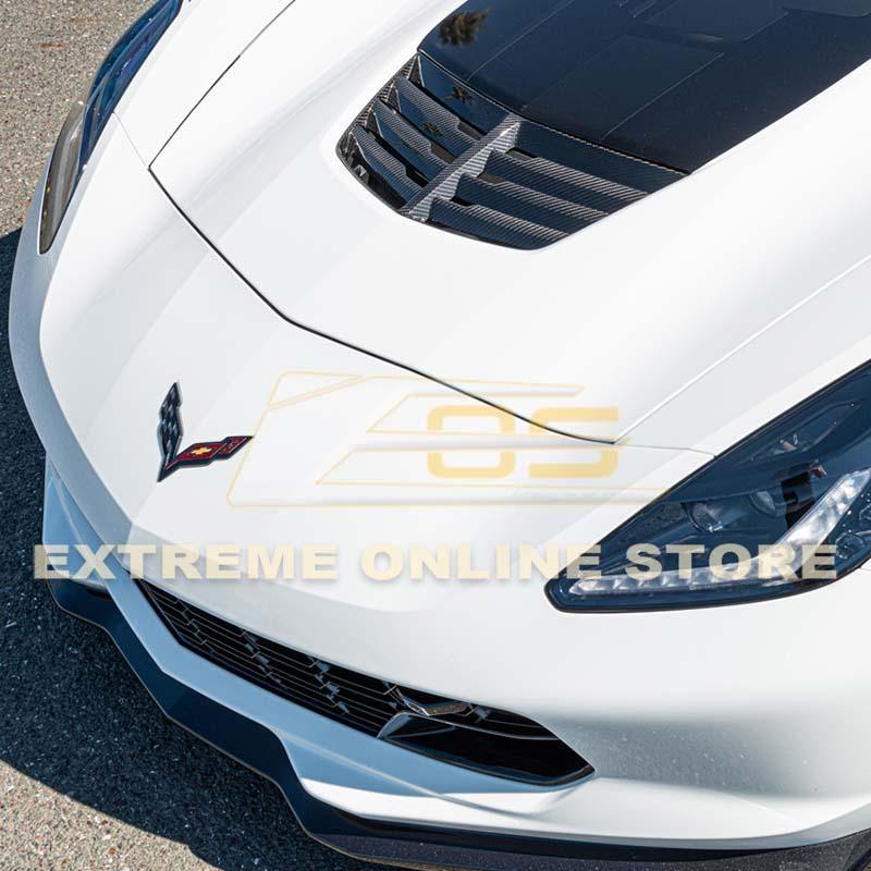 Corvette C7 Z06 DRY Carbon Fiber Hood Vent image 9