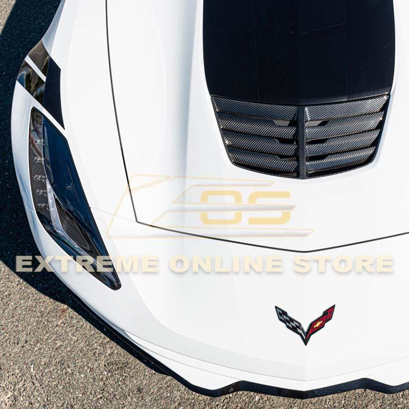 Corvette C7 Z06 DRY Carbon Fiber Hood Vent image 6