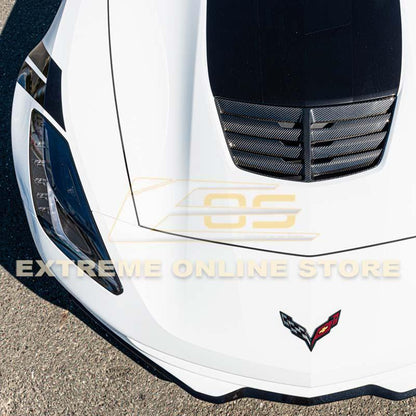 Corvette C7 Z06 DRY Carbon Fiber Hood Vent image 6