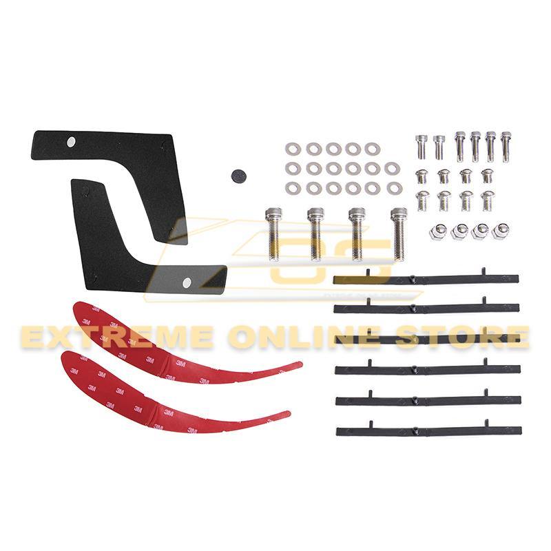 2015-23 Ford Mustang GT500 Track Pack Style DRY CARBON FIBER Rear Spoiler High Wing image 22