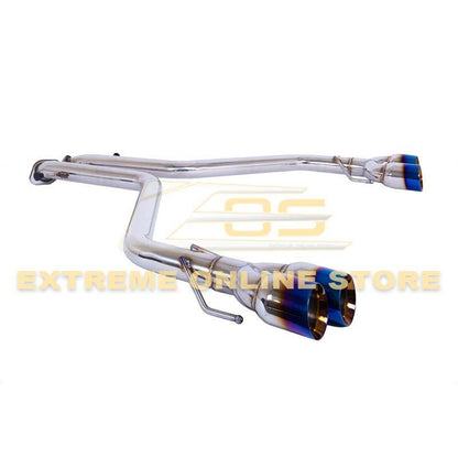 2015-Up Lexus RC200t 300 350 Muffler Delete Axle Back Quad Tips Exhaust image 1