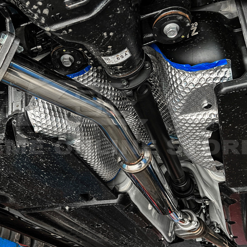 2022-Up Toyota GR86 Subaru BRZ Cat Back Dual Tips Exhaust Kit image 25
