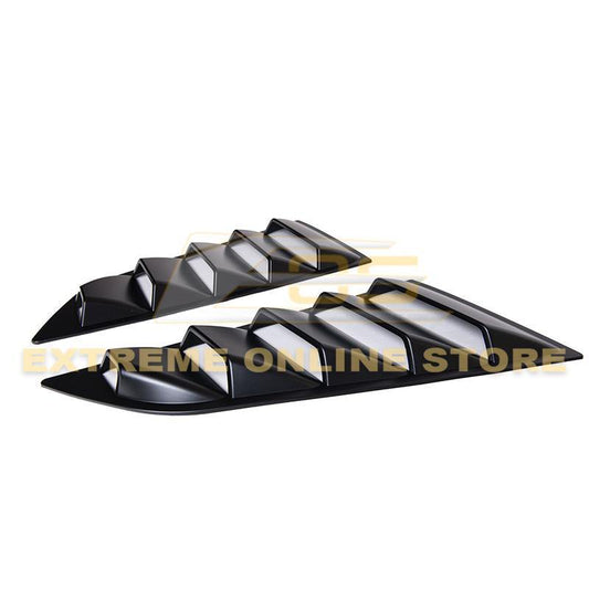 Corvette C7 Coupe Rear Side Window Louver Covers image 1