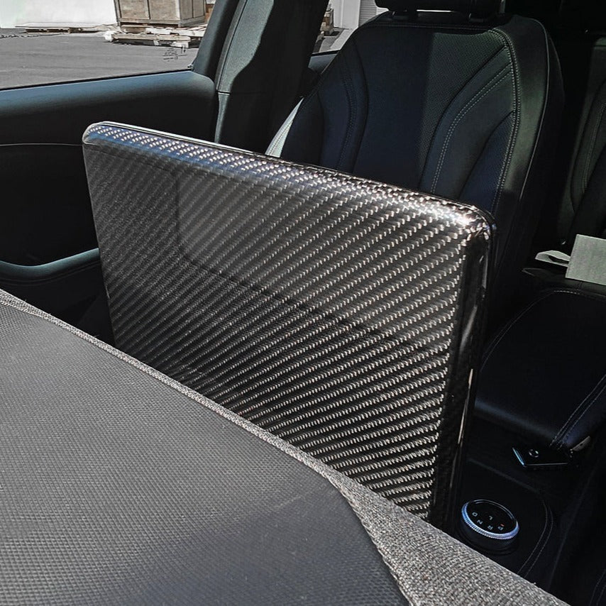 2021+ Ford Mustang Mach-E DRY CARBON FIBER Navigation Monitor Cover image 2
