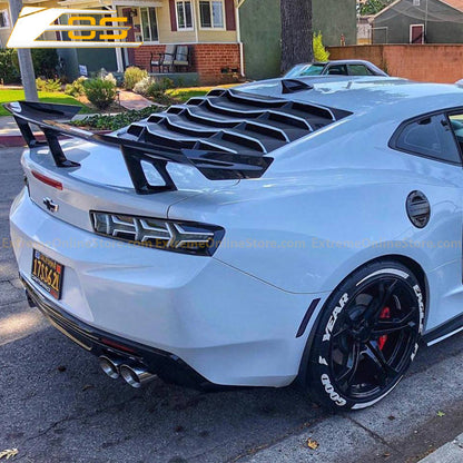 Camaro Zl1 1LE Conversion Rear Trunk Spoiler High Wing image 42