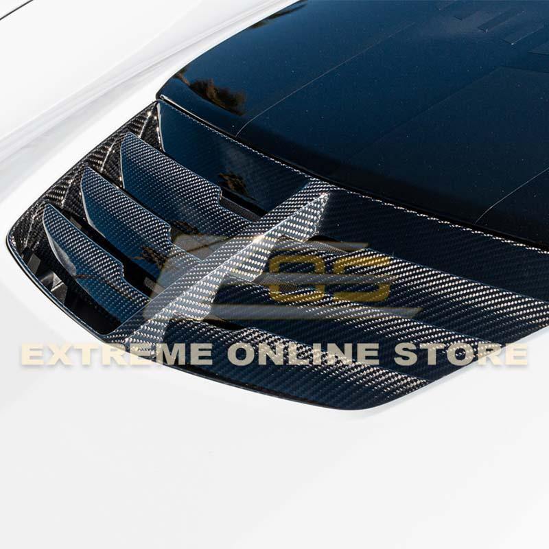 Corvette C7 Z06 DRY Carbon Fiber Hood Vent image 2