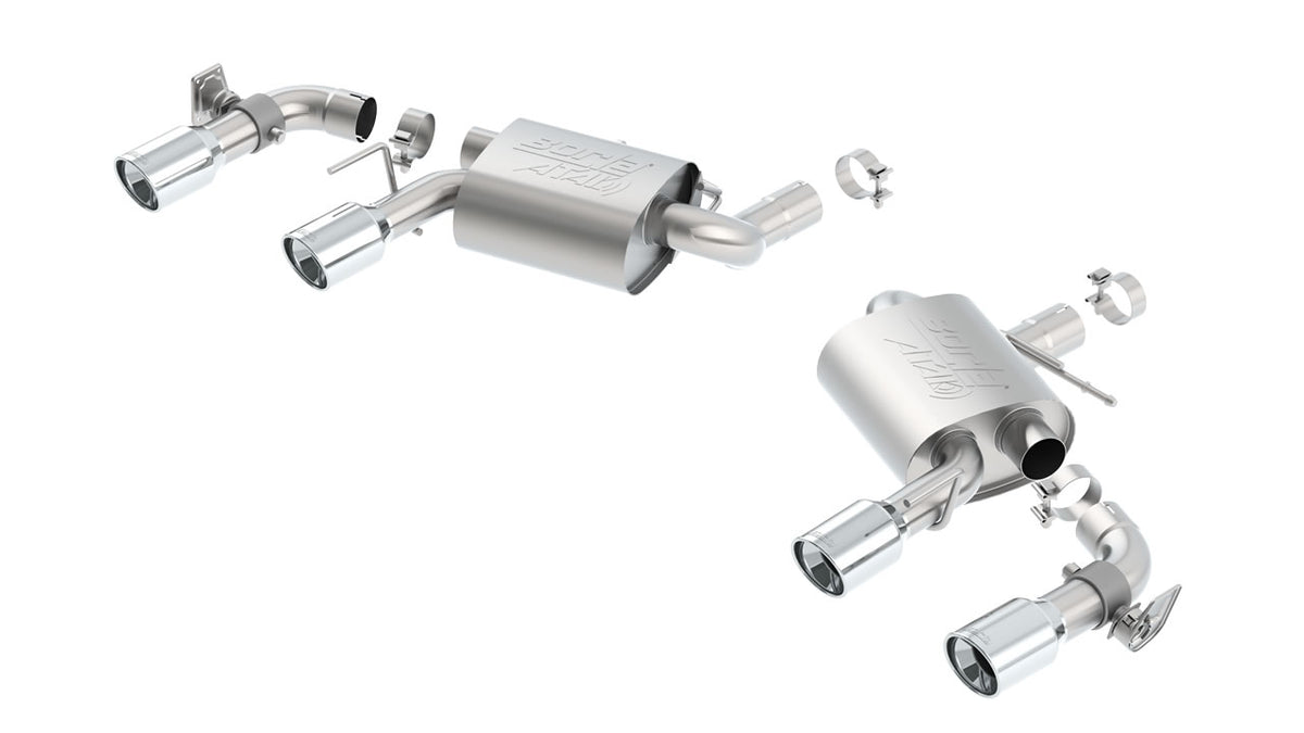 Borla 11925 ATAK NPP Axle-Back Exhaust for Chevrolet Camaro SS