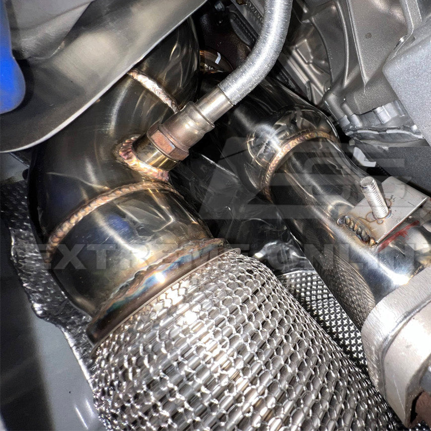 2021-Up BMW G80 M3 G82 M4 Engine Race Cat Down Pipes image 22