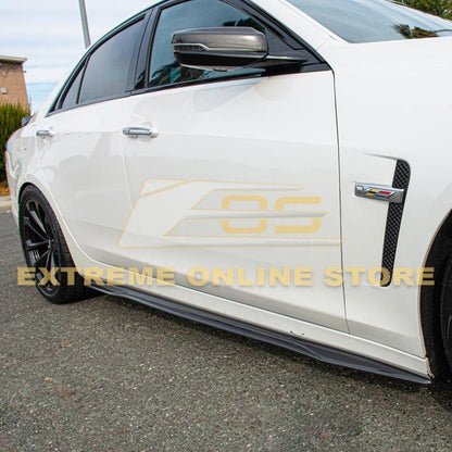 2016-19 Cadillac CTS-V Carbon Fiber Aerodynamic Full Body Kit image 14