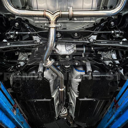 2022-Up Toyota GR86 Subaru BRZ Cat Back Dual Tips Exhaust Kit image 26