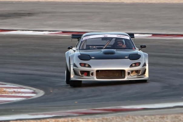GTC-300 Carbon Fiber Adjustable Wing - Mazda RX7 FD