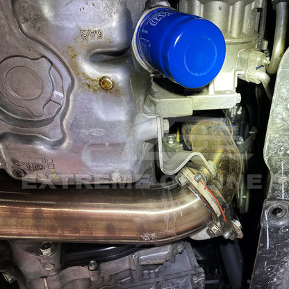 2017-21 Honda Civic 1.5T High Flow Cat / Catless Downpipe image 24