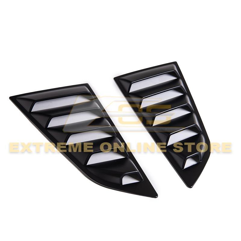 Corvette C7 Coupe Rear Side Window Louver Covers image 4