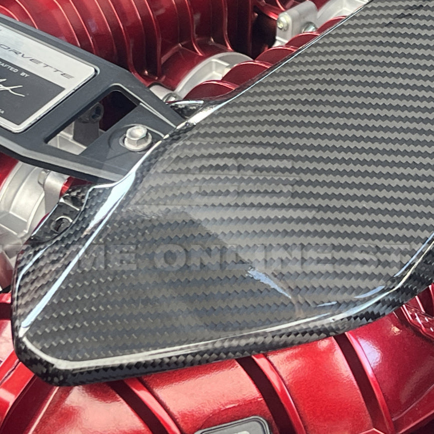 Chevrolet Corvette C8 Z06 DRY CARBON FIBER Engine Cover image 22