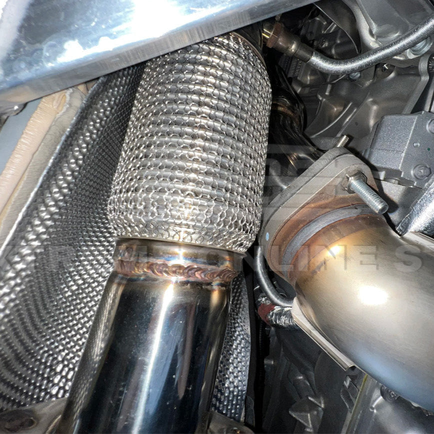 2021-Up BMW G80 M3 G82 M4 Engine Race Cat Down Pipes image 23