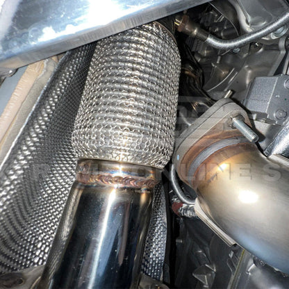 2021-Up BMW G80 M3 G82 M4 Engine Race Cat Down Pipes image 23