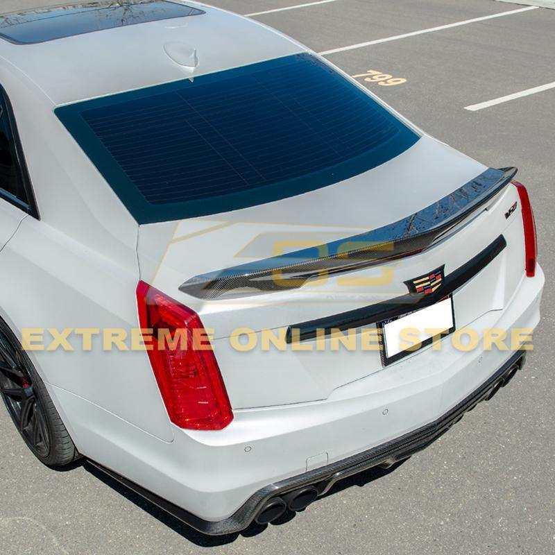 2016-19 Cadillac CTS-V Carbon Fiber Aerodynamic Full Body Kit image 23