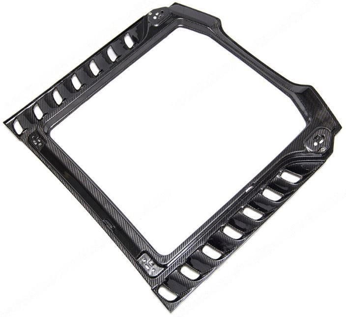 Carbon Fiber Rear Hatch Glass Frame Panel - McLaren 650S/MP4-12C