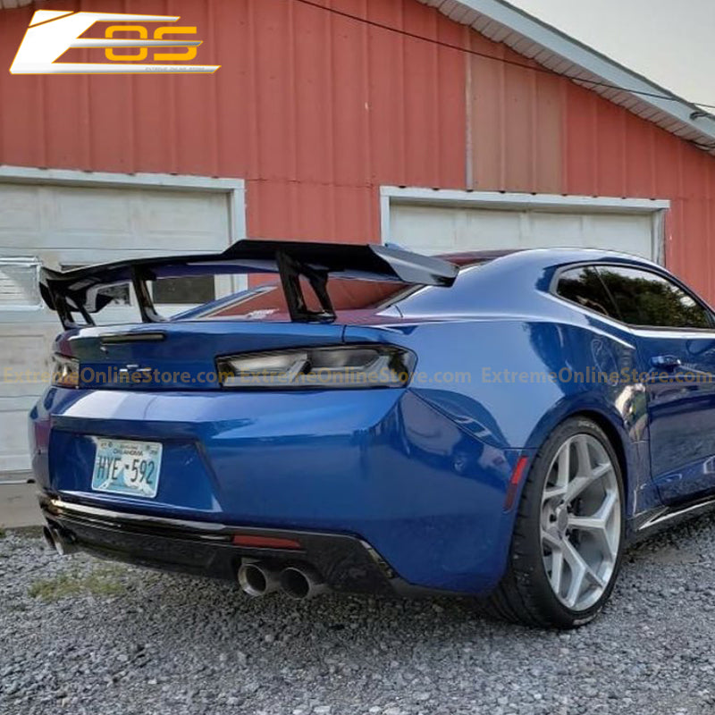Camaro Zl1 1LE Conversion Rear Trunk Spoiler High Wing image 54
