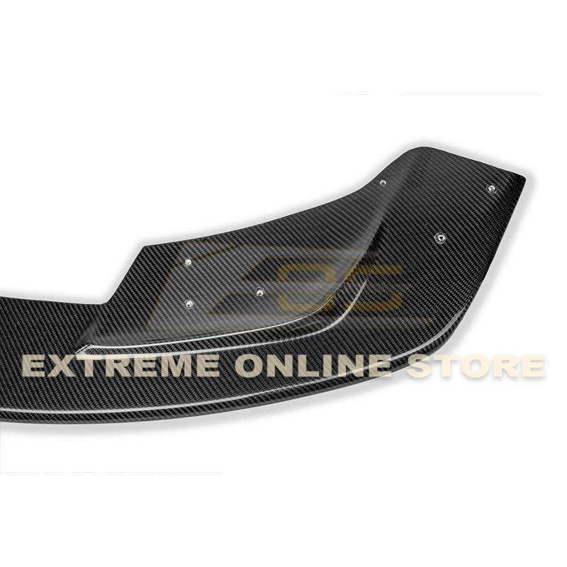 2015-20 BMW F82 M4 Carbon Fiber Front Splitter & Side Skirts image 10