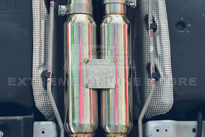 2016-PRESENT CHEVROLET CAMARO V8 COUPE DUAL TIPS CAT BACK EXHAUST image 10