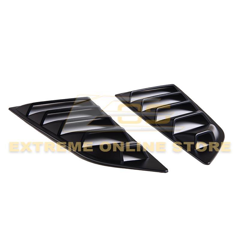 Corvette C7 Coupe Rear Side Window Louver Covers image 5