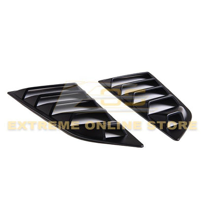 Corvette C7 Coupe Rear Side Window Louver Covers image 5