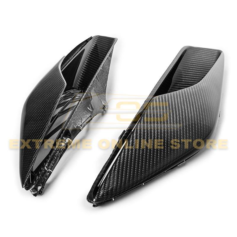Corvette C7 DRY CARBON FIBER Rear Quarter Intake Vents image 11