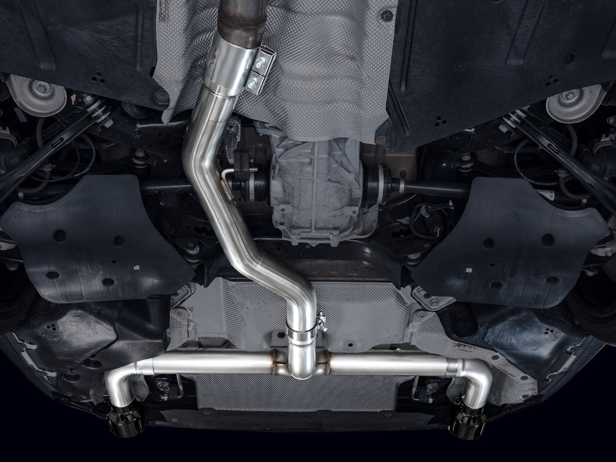 AWE Track Edition Axleback Exhaust for BMW G2X 330i/430i - Diamond Black image 7