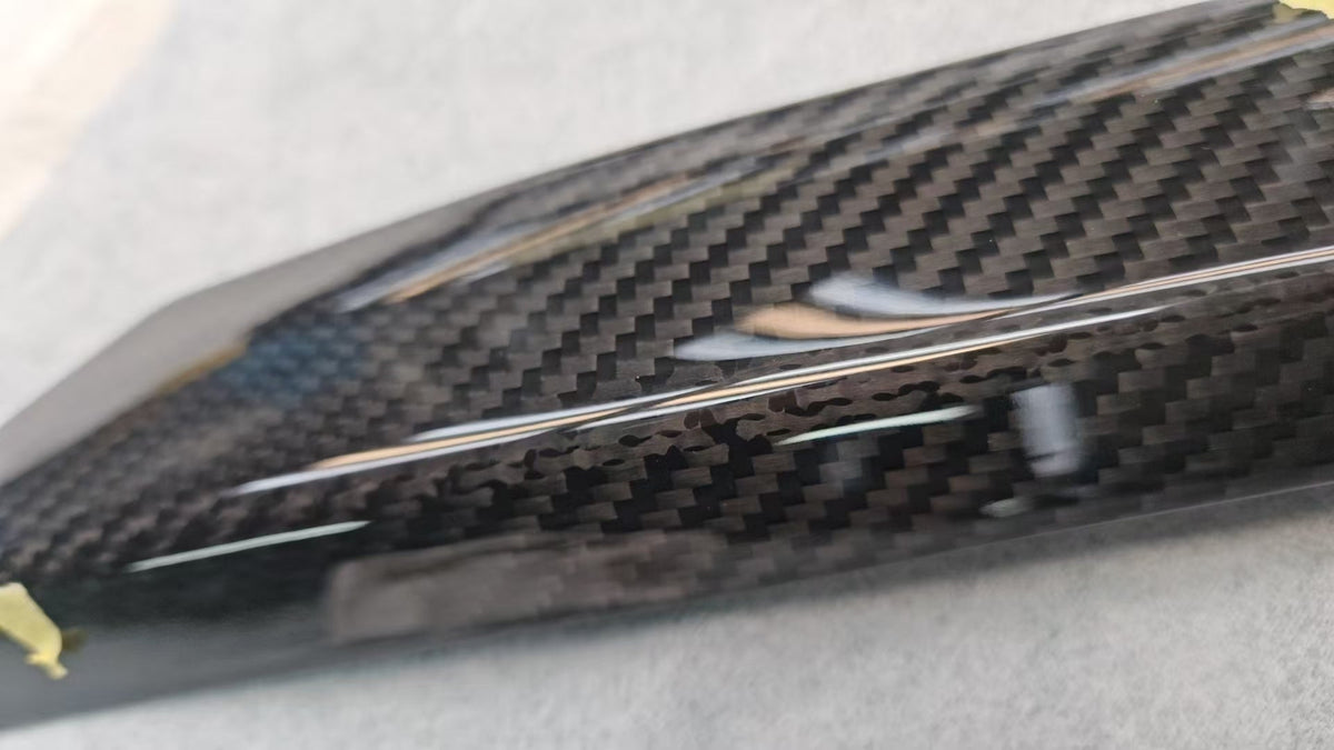 Blemished / Outlet - Corvette C8 Z51 DRY CARBON FIBER Rear Spoiler Add-On Wickers Extension image 9
