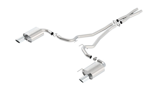 Borla 140591 ATAK Cat-Back Exhaust for Ford Mustang GT
