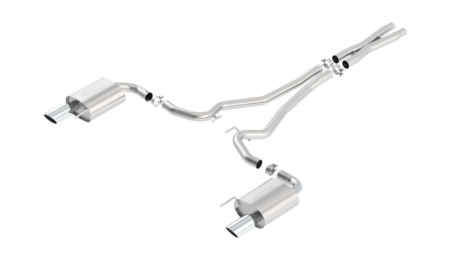Borla 140591 ATAK Cat-Back Exhaust for Ford Mustang GT