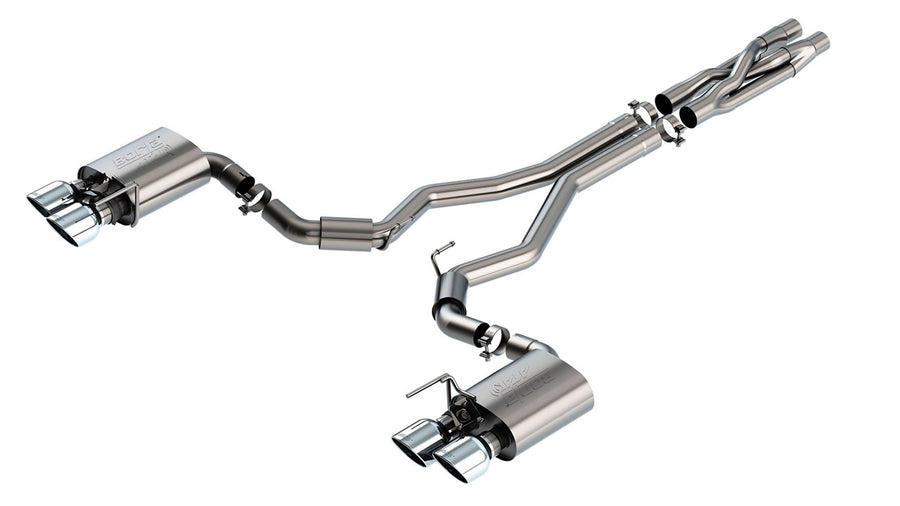 Borla 140837 ATAK Cat-Back Exhaust for Mustang Shelby GT500