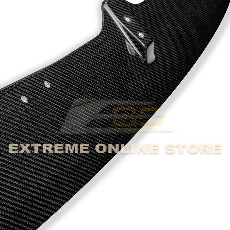 2015-20 BMW F82 M4 Carbon Fiber Front Splitter & Side Skirts image 11