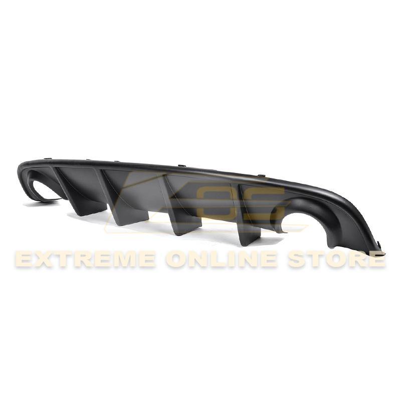 2015-Up Dodge Charger SRT Rear Bumper Dual Exhaust Diffuser image 4