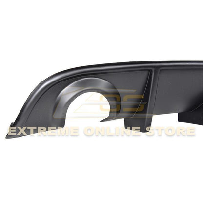 2015-Up Dodge Charger SRT Rear Bumper Dual Exhaust Diffuser image 8