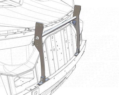 Corvette C8 Rear Wing Chassis Mount Kit | Stingray, Z06, Grand Sport, E-Ray & ZR1 (2020+) image 6