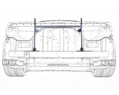 Corvette C8 Rear Wing Chassis Mount Kit | Stingray, Z06, Grand Sport, E-Ray & ZR1 (2020+) image 5