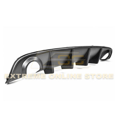 2015-Up Dodge Charger SRT Rear Bumper Dual Exhaust Diffuser image 2