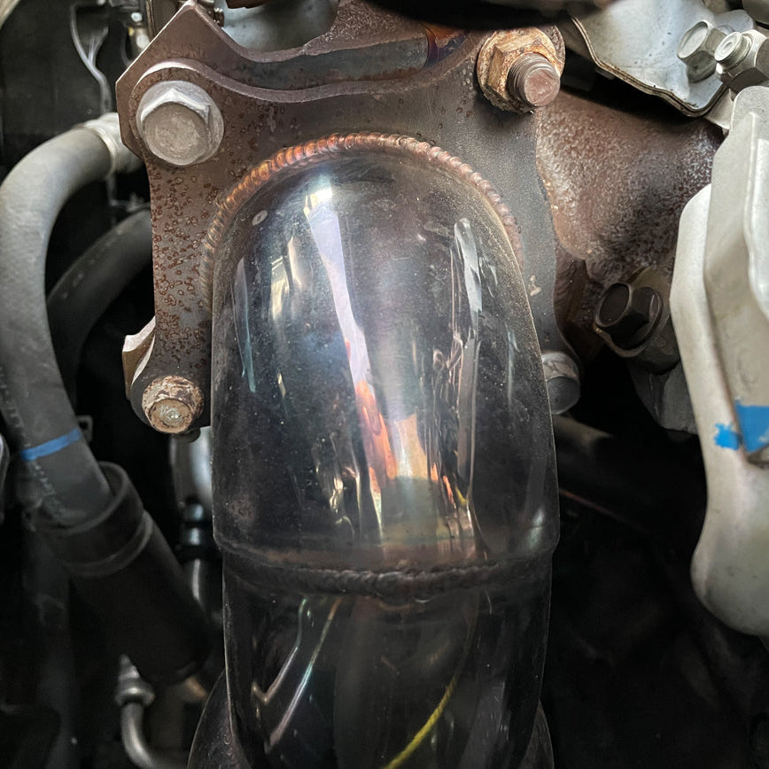 2017-21 Honda Civic 1.5T High Flow Cat / Catless Downpipe image 22