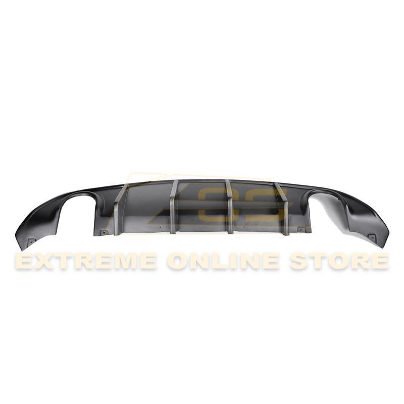 2015-Up Dodge Charger SRT Rear Bumper Dual Exhaust Diffuser image 6