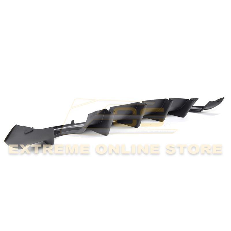 2015-Up Dodge Charger SRT Rear Bumper Dual Exhaust Diffuser image 5