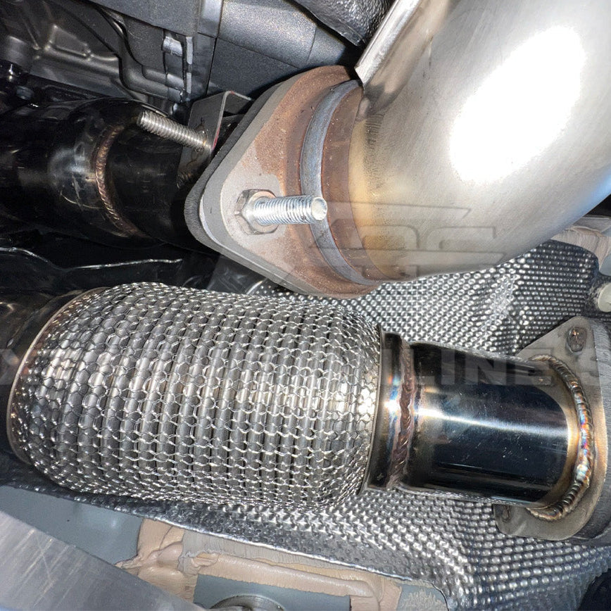 2021-Up BMW G80 M3 G82 M4 Engine Race Cat Down Pipes image 25